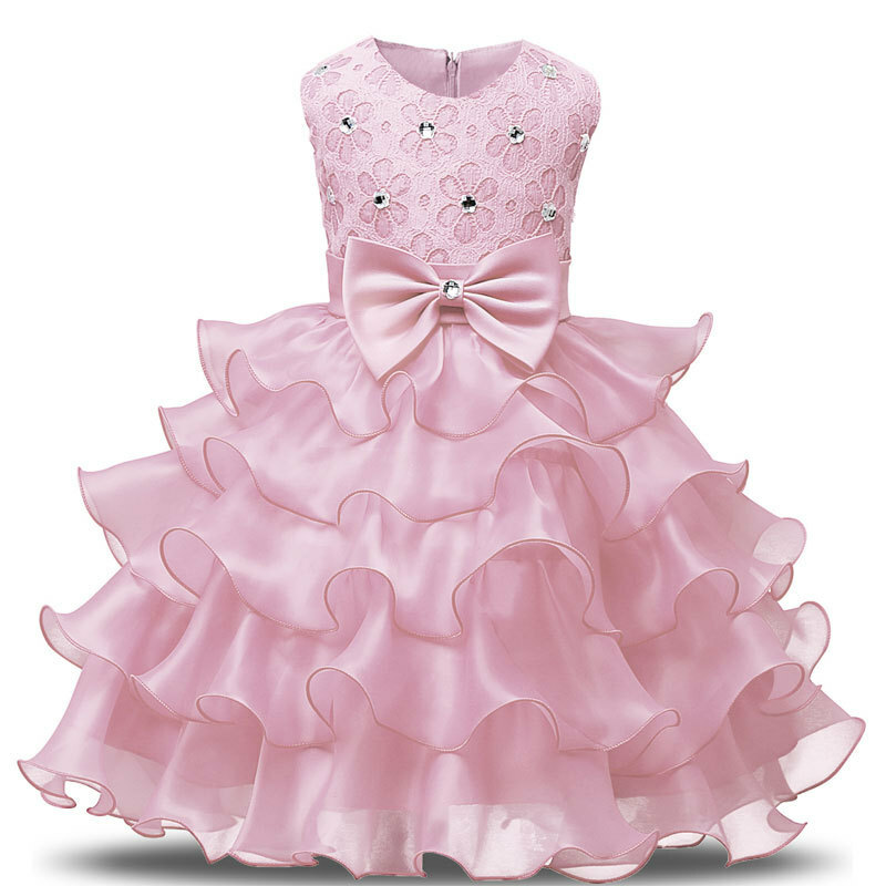 diamond princess dress New Pink Diamond Princess Gown Play Dress Up Girl's Costume XS-2-4