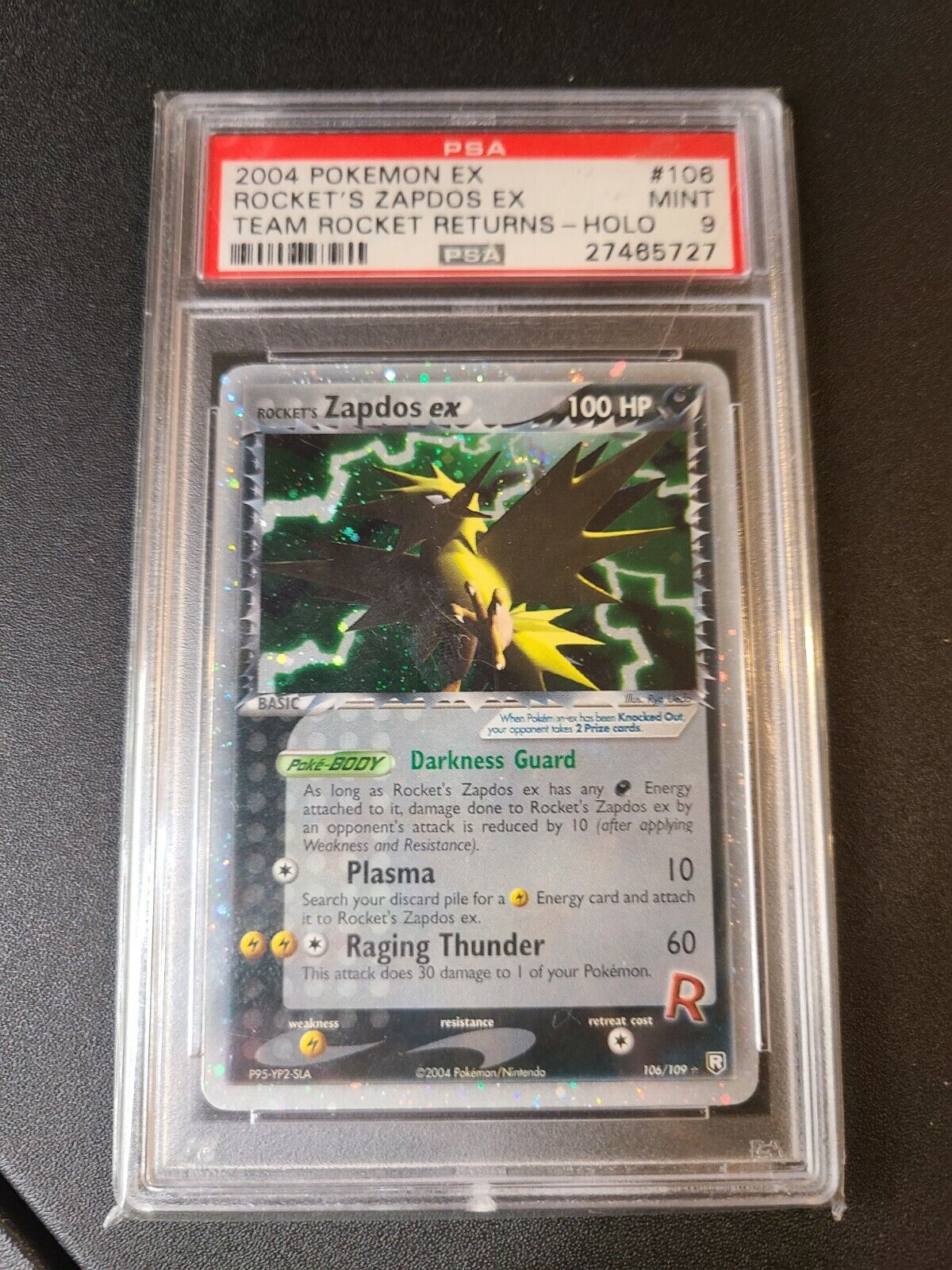 Rocket's Zapdos ex