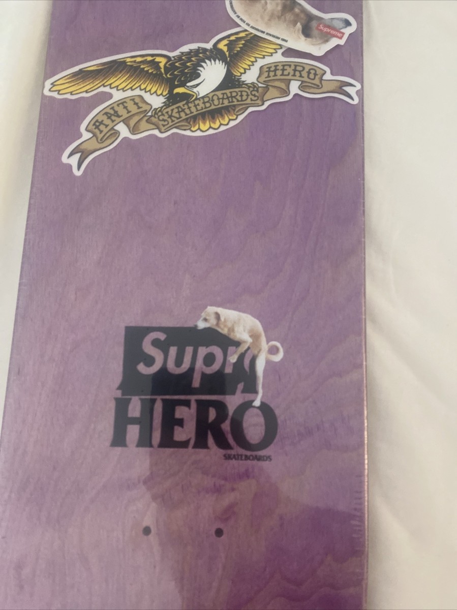 🟣Supreme x Antihero🟣 Dog Skateboard Deck - 8.25