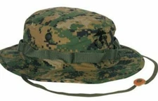 MIL-SPEC PLUS  MARPAT WOODLAND HOT WEATHER HUNTING FISHING BOONIE HAT TYPE II