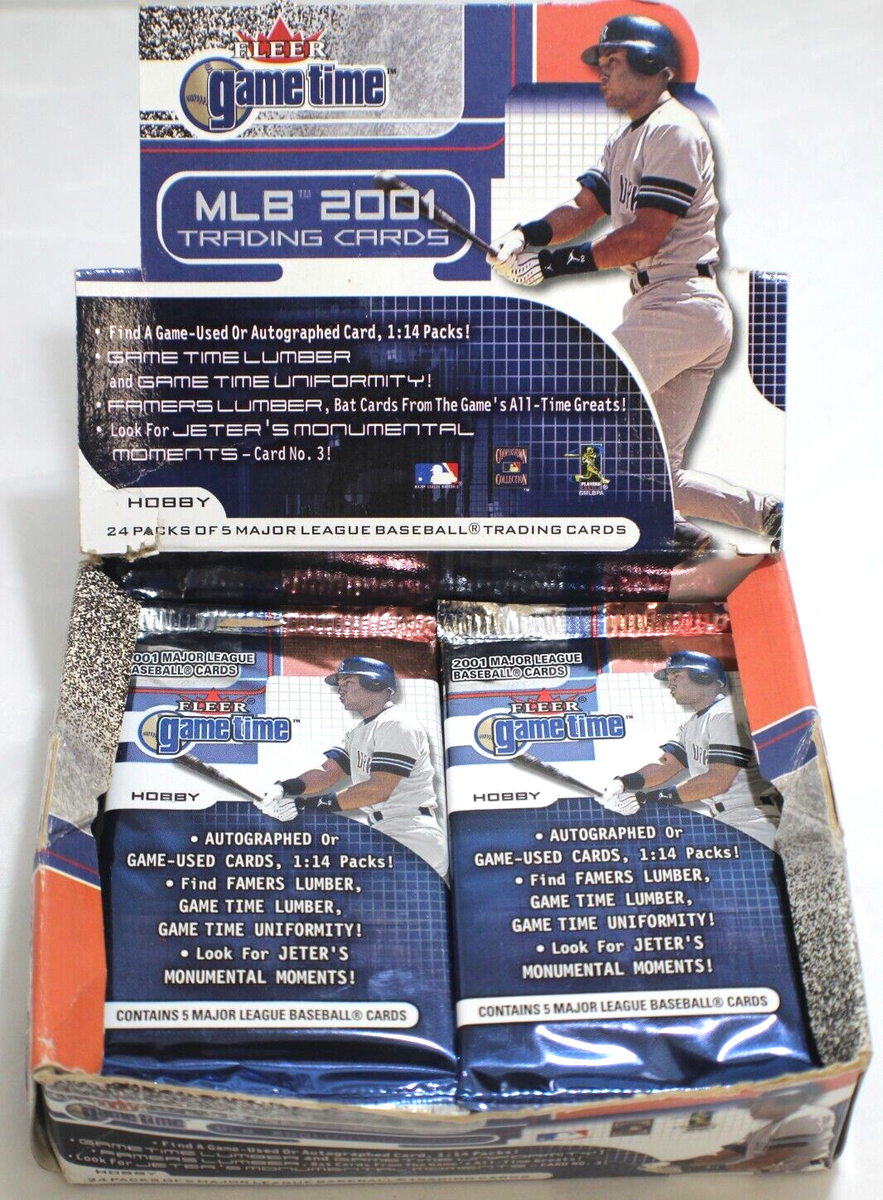 【野球カード】MLB 2001 FLEER GAME TIME 野球カード】MLB 2001 FLEER GAME TIME