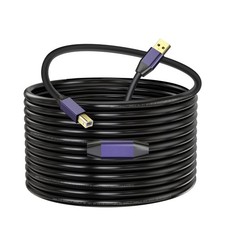 Active USB 2.0 Printer Cable 50ft - A-to B-High Speed Printer/Scanner/Repeate...