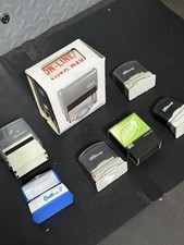 Office Pre Inked, Self Inking Stamps For Office Or Business Lot Of 13