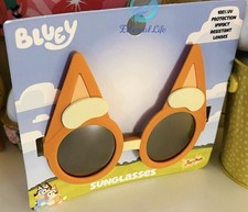 Bluey Bingo Children Round Sunglasses Orange Impact Resistant 100 UV Protection
