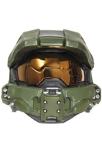 Brand New Halo Master Chief Adult Light-Up Deluxe Helmet