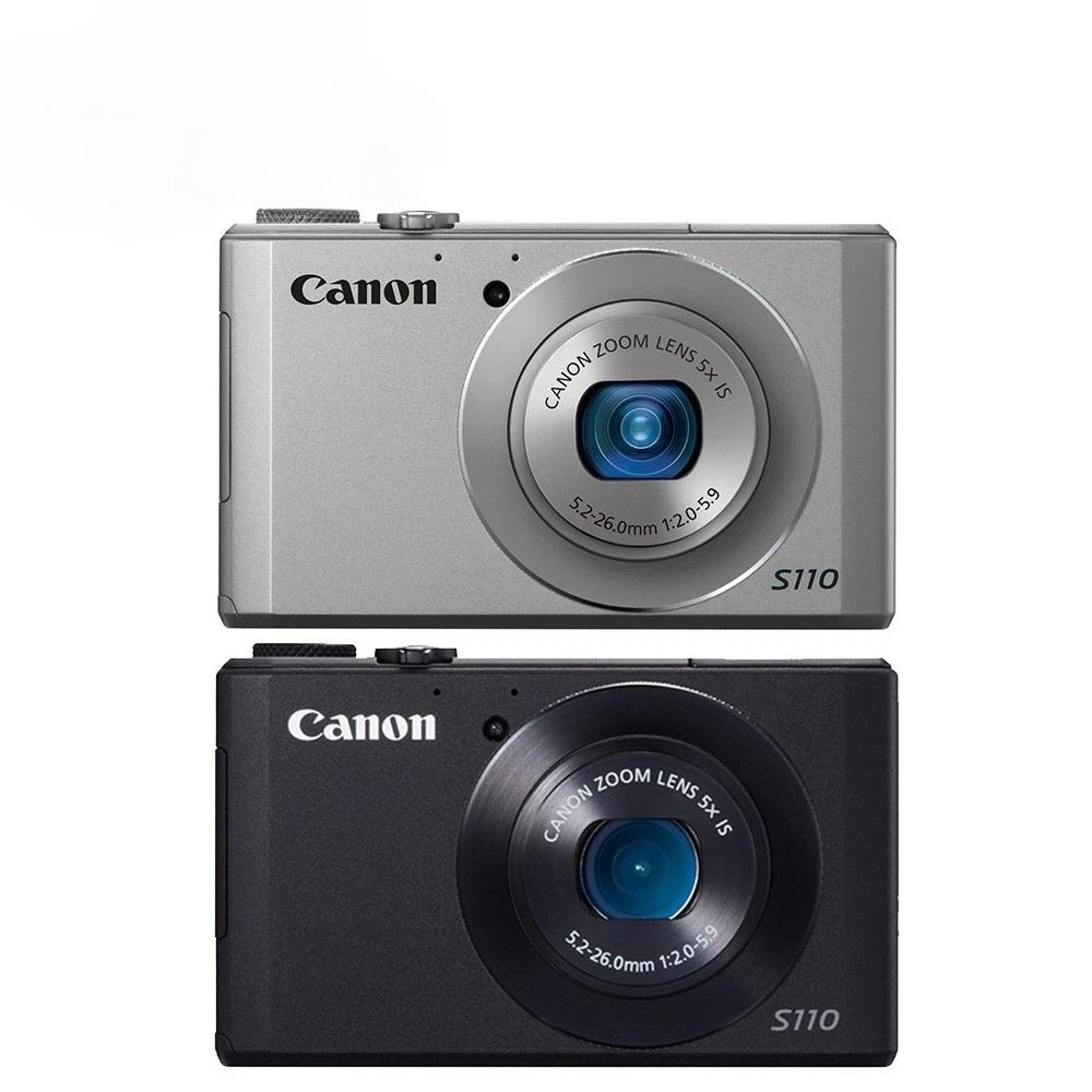 Canon PowerShot S110 3-9.9x Optical Zoom Digital Cameras for Sale