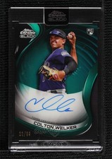 2022 Topps Chrome Black Green Refractor 20/99 Colton Welker #CBA-CW Auto 5m1
