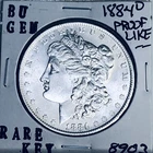 1884 O BU GEM MORGAN SILVER DOLLAR UNC MS+++ U.S. MINT RARE COIN 8903