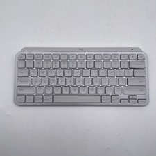 Logitech MX Keys Mini Minimalist Wireless Keyboard - Pale Gray - READ