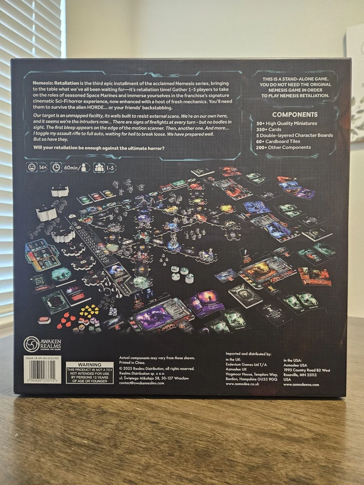 Nemesis: Retaliation Miniature Based Cooperative Game SEALED - Image 2 of 2