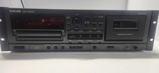 Tascam CD-A500 Cassette Player Recorder Dolby B Pitch Control Remote Black