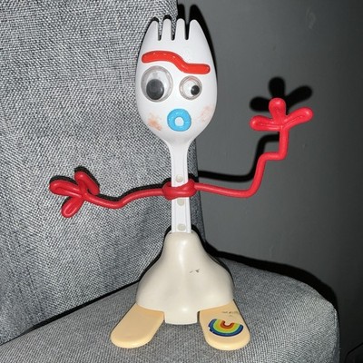 Toy Story 4 Forky 6'' Pull Back Toy Thinkway Toys Disney Pixar Action Figure