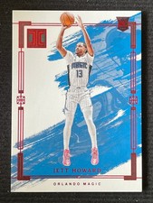 Jett Howard 2023-24 Panini impeccable RC Base Asia Red #55