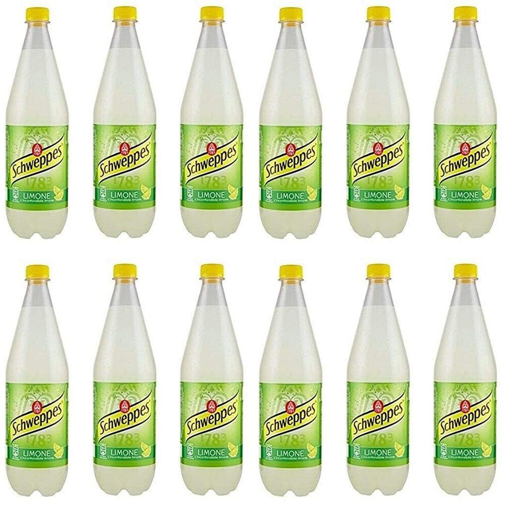 Schweppes - Bevanda analcolica rinfrescante al limone, limone, limone, limone,