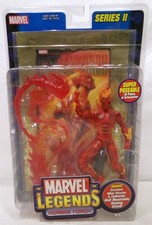 Vintage 2002 ToyBiz Marvel Legends Series II 2 Human Torch 6  Figure New
