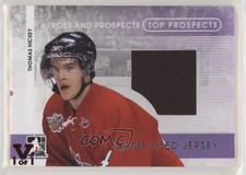 2008-09 ITG Heroes and Prospects Top Jersey 1/1 Thomas Hickey #TPJ-07 1o3
