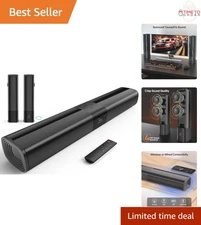 Sound Bar Home Theater 20 Inch Detachable Bluetooth Optical HDMI-ARC Wall Mount