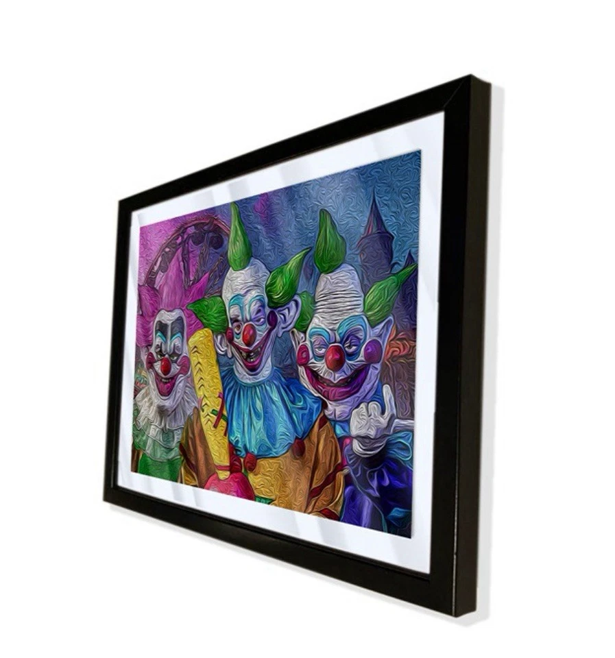 убийца klowns из космоса заказ произведение искусства на черной раме - Изображение 3 из 3