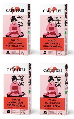 (4er Pack) CAFE FREI TOKYO KAFFEEKAPSELN 9 Stück x 5, insgesamt 45 g (1,59 oz)