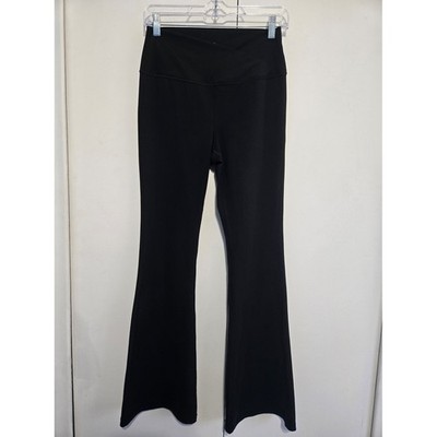 Yogalicious Black Flare Leggings Women's Medium High Rise Yoga Pants