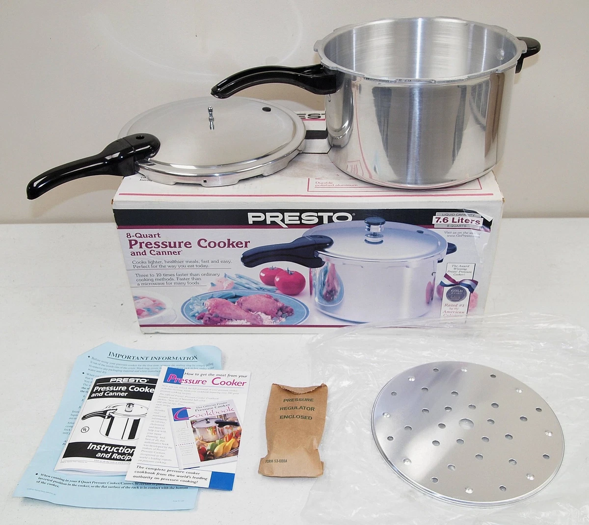 8 Quart Pressure Cookers for sale | eBay
