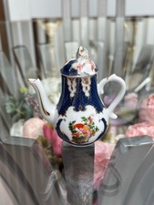 THE MINIATURE TEAPOT COLLECTION PORCELAIN ART DECORATIVE TEAPOT b