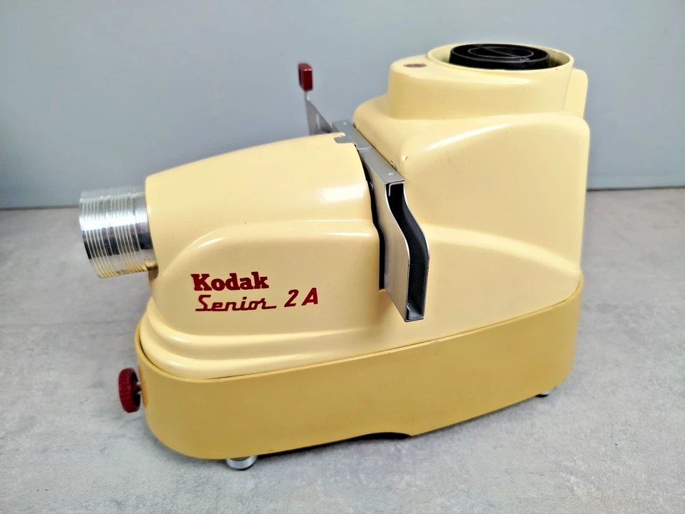 PROJECTEUR KODAK Senior 2A Diapositive Objectif Angenieux 100mm F/3,5 Diapos O32 - Photo 4/4
