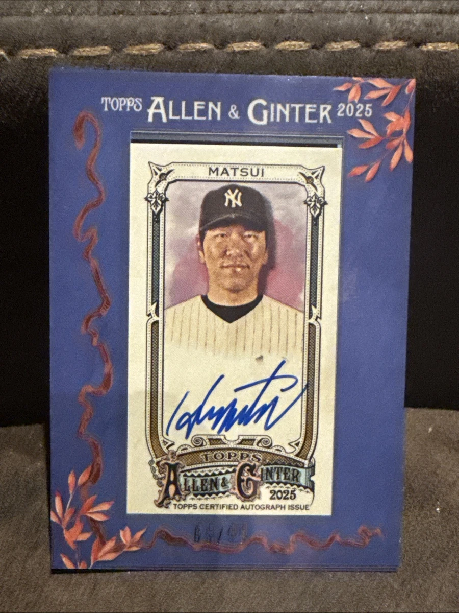 Hideki Matsui Baseball Sports Trading Cards & Accessories