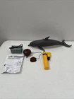 Vintage 2004 Hasbro Gi Joe Navy Dolphin Handler Action Figure Accessories Only