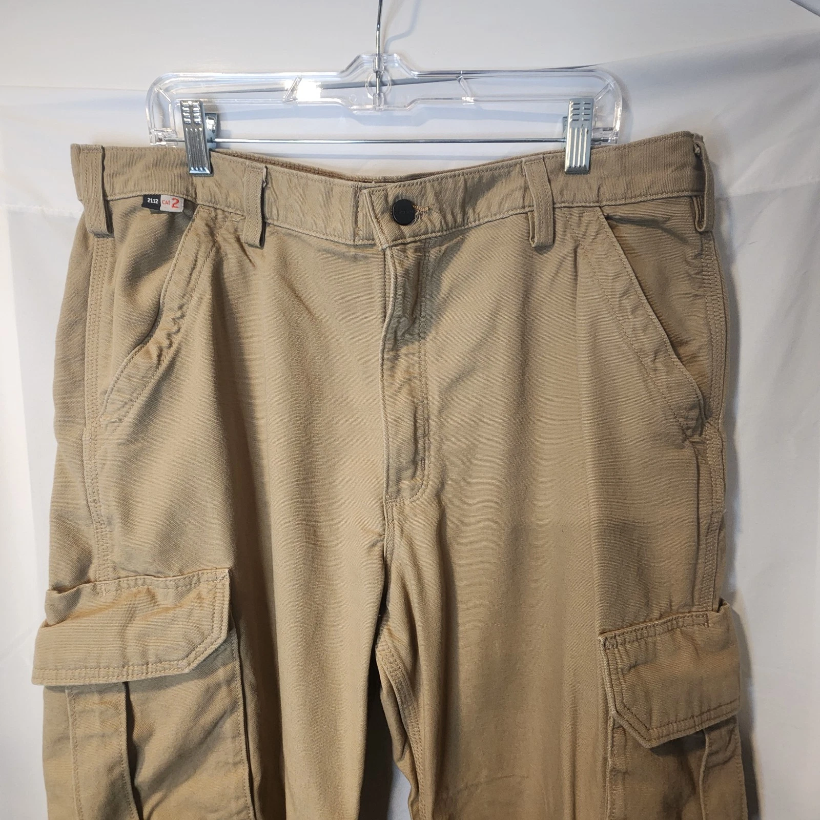 Carhartt Pants Mens 40x32 FR Flame Resistant Relaxed Fit Rugged Flex Canvas FRB