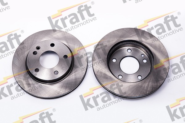 2X Kraft Automotive Bremsscheibe 6041205 FüR Mercedes W168 Klasse 260Mm 140 168-image