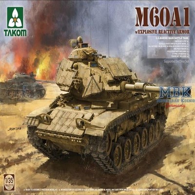 TAKOM MODEL TAK2113 M60A1 w/ ERA