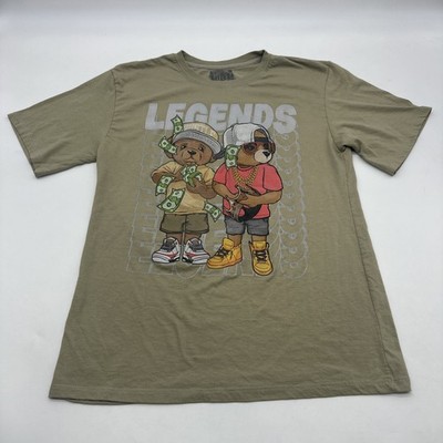 Take That Bailey Apparel T-Shirt Youth Boy X-Large Graphic Print Beige ..#33855