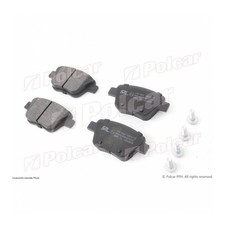 Set Bremsbeläge Scheibenbremse Hinten für Audi A1 A3 Cabrio Skoda ab 10->