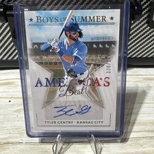 2024 Panini Boys of Summer - America's Best Signatures Tyler Gentry #AME-TG /149