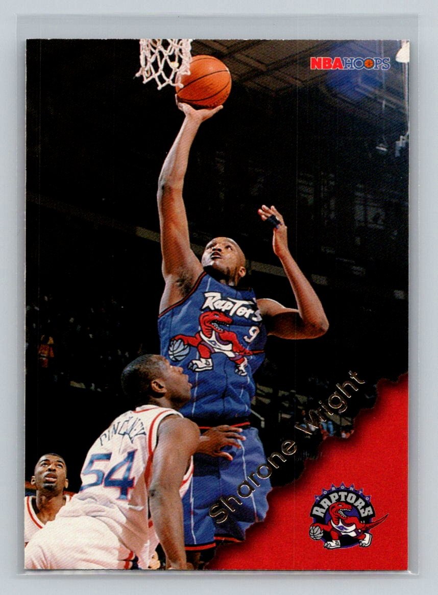 1996-97 Hoops #156 Sharone Wright Toronto Raptors Basketball Card