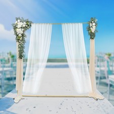 Golden Backdrop Stand Background Decoration Set For Wedding/Ceremony/Party