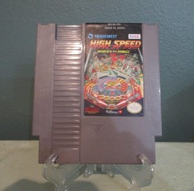 High Speed: World's #1 Pinball (Nintendo NES, 1991) - Tested & Works