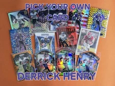 PICK YOUR DERRICK HENRY CARD BASE, INSERTS, ROOKIES & MORE 🔵TITANS⚪️ 🟣RAVENS⚪️