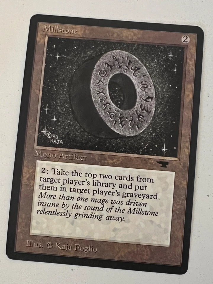 Magic the Gathering MTG Antiquities Millstone NM Playset (4)  (Beta Bob) - Image 3 of 4