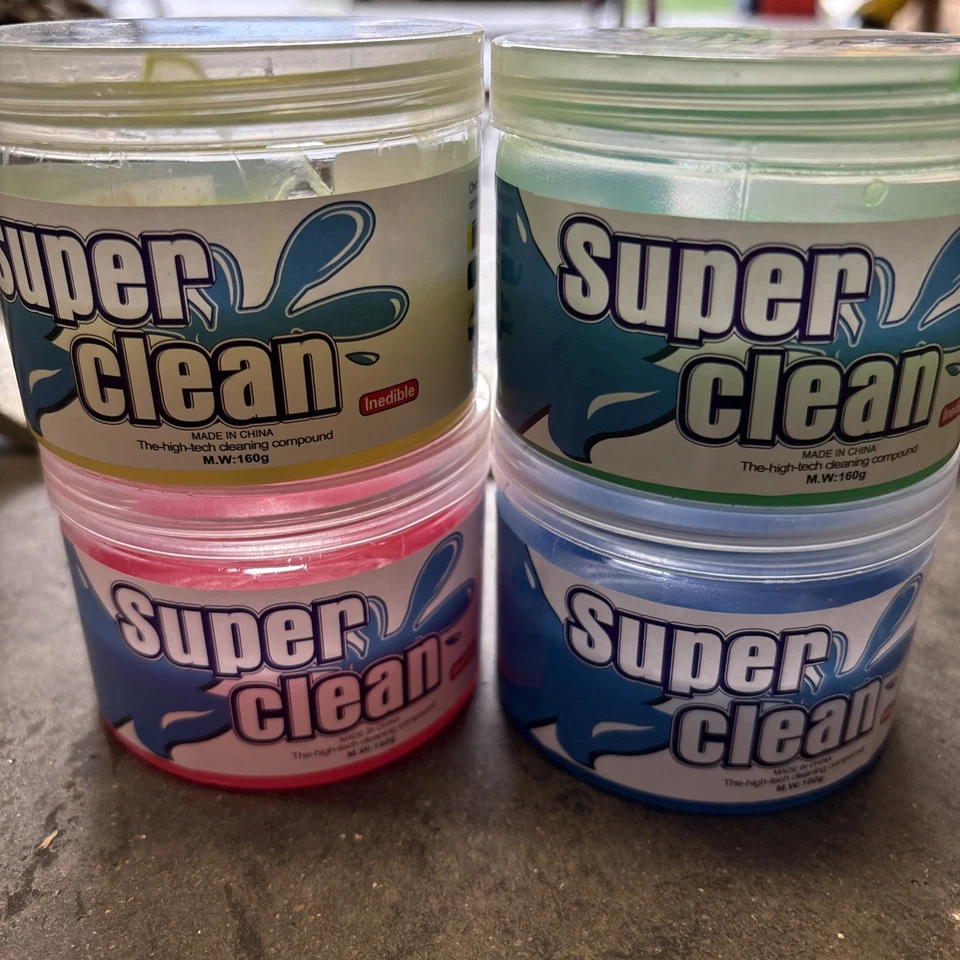 2-MAGIC CLEAN GEL Coche y Auto Detalle, Teclado Removedor de Polvo Limpiador Reutilizable Foto 3 de 3