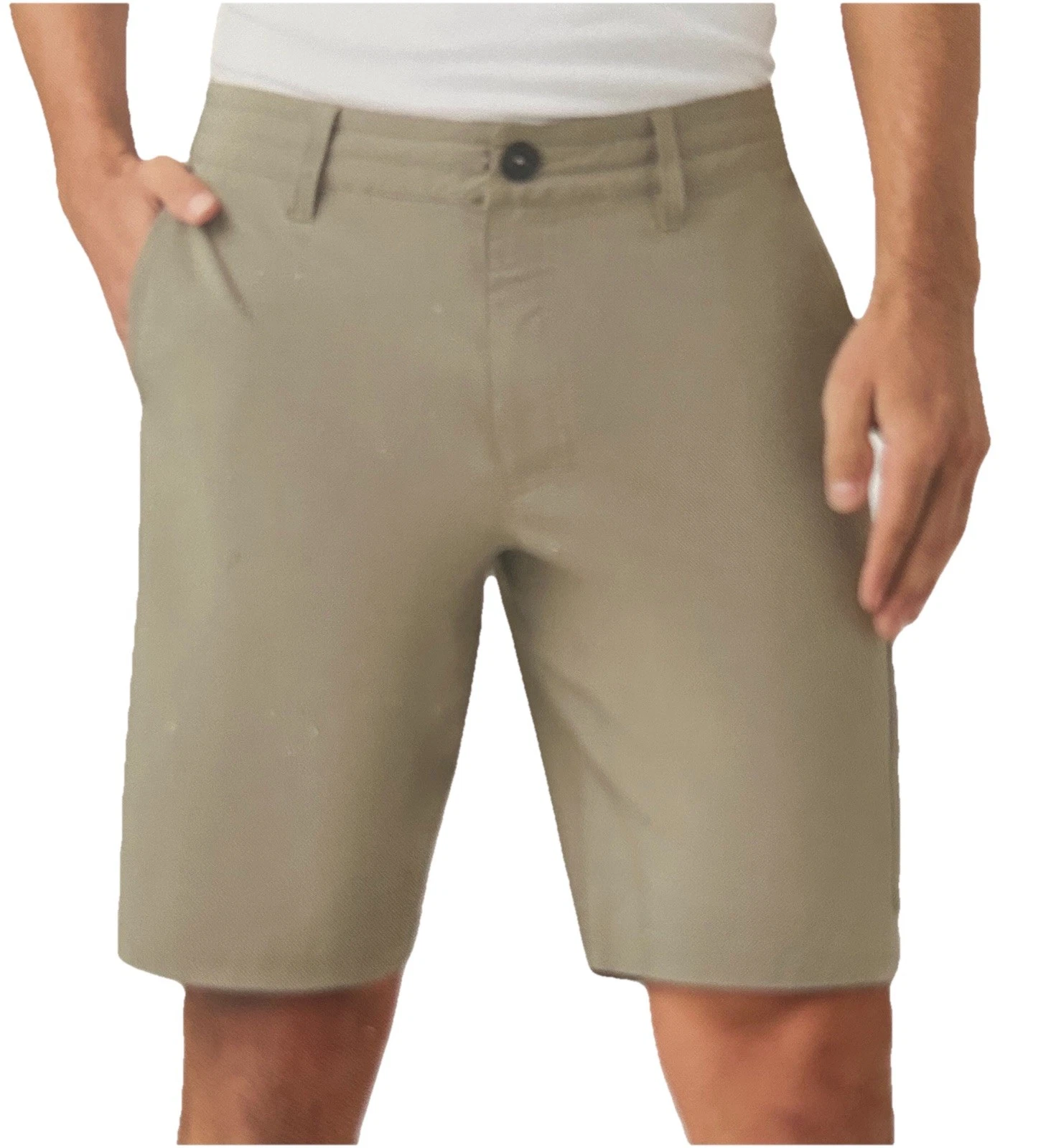 O’Neill Hybrid Men’s Shorts, Size 30, Tan, 10” Inseam, Quick Dry, 4-Way Stretch