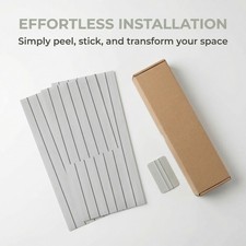 10-50X PVC Marble Tiles Wall Sticker Self-Adhesive Stick Kitchen Bathroom Decor