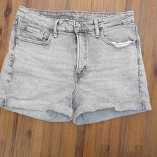 Womens Old Navy High Rise OG Straight Secret Smooth Pockets Denim Shorts Size 12