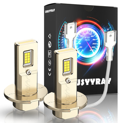 H3 LED FogLight Bulb Conversion Kit Super Bright Canbus Super White High Power 2