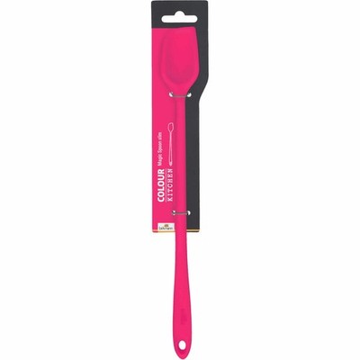 Birkmann Colour Kitchen Magic Spoon Slim Kochlöffel Silikon Electric Pink 31.5cm