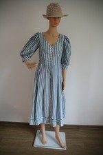 Damen Kleider - Trachten alm - vintage trachten Kleid Blau Grün- große 38🌿