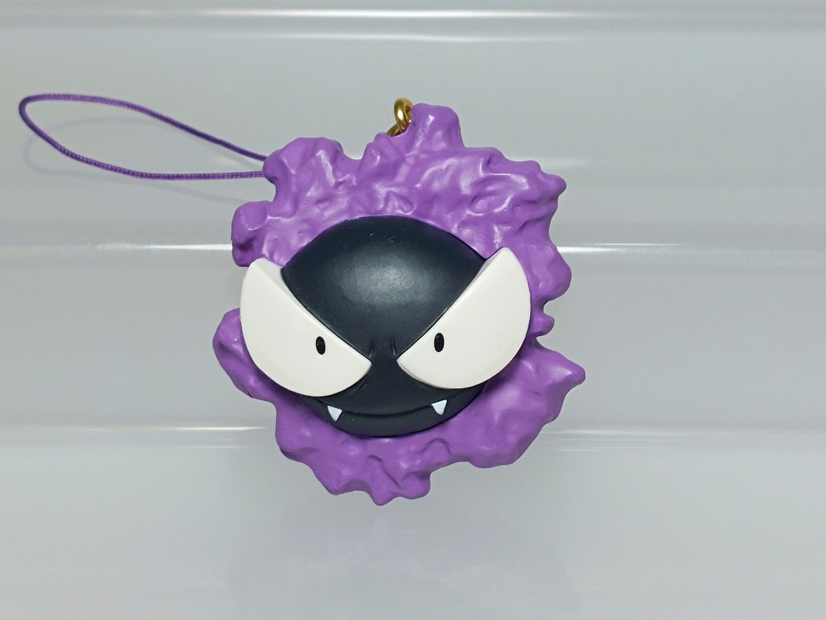 Gastly Ghos Pokemon Petanko Mascot Type Ghost Figure Strap T-ARTS