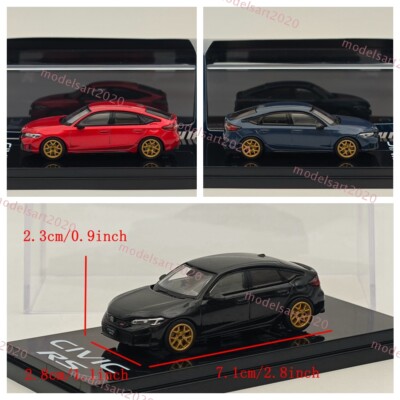 Voiture Miniature Kyosho 1/64 - Honda Civic RS - Métal - Import Japon - Occasion