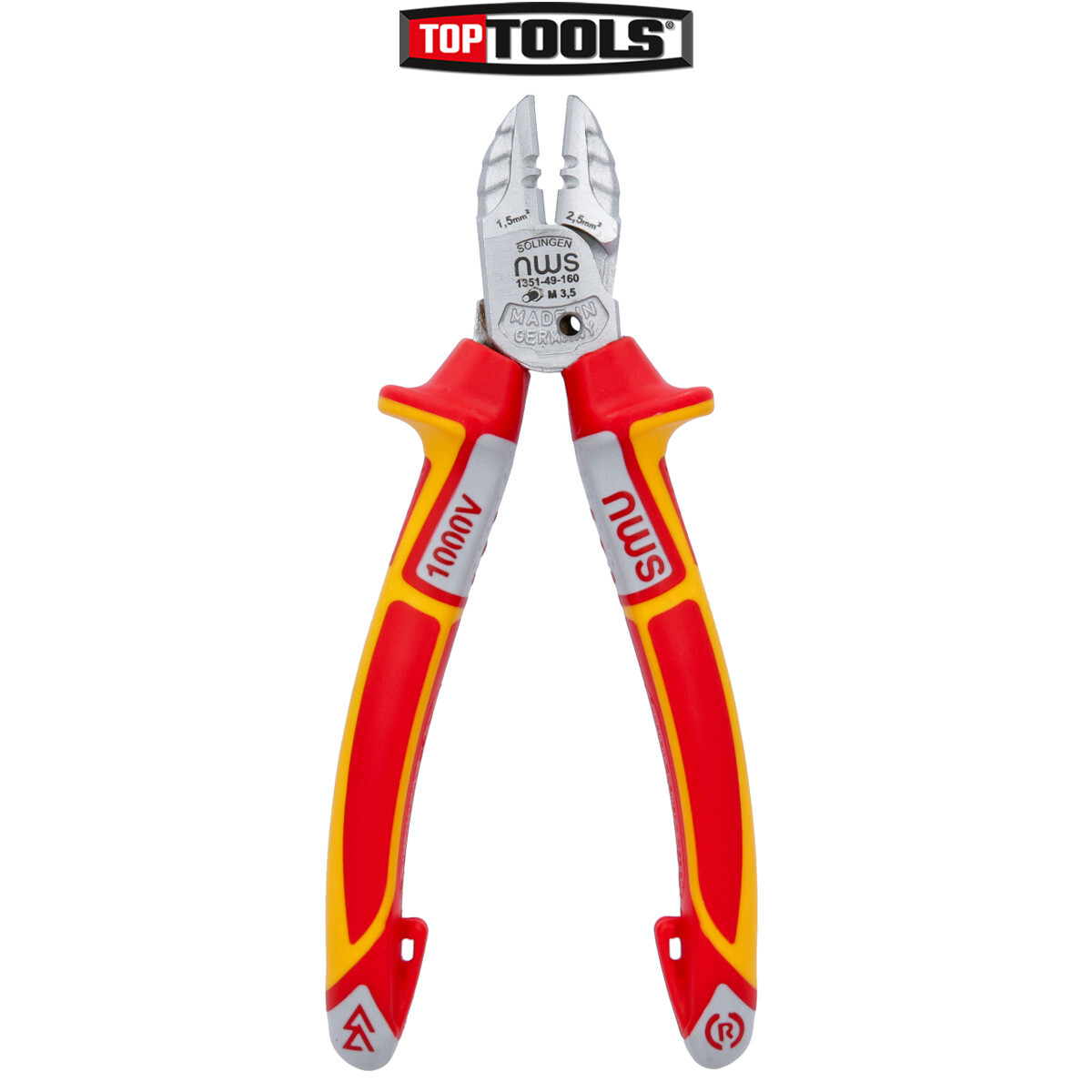 NWS N1351-49-VDE-160-SB 160mm 3 In 1 Multi-function Super Side Cutter
